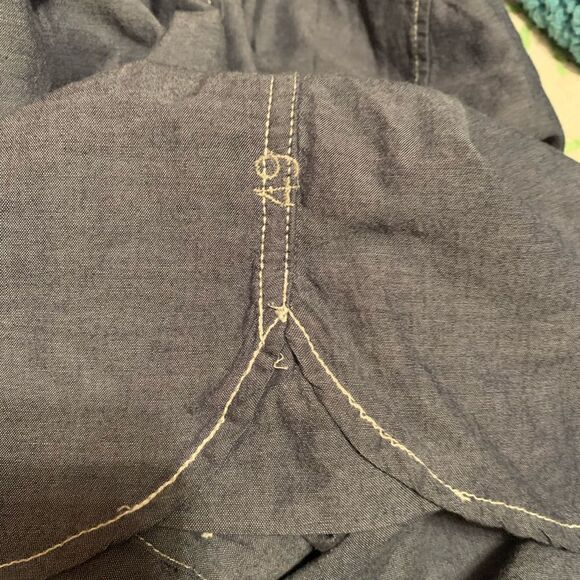 AG Adriano Goldschmied Denim Long Sleeve Button Down Shirt, Size Small - Picture 6 of 6